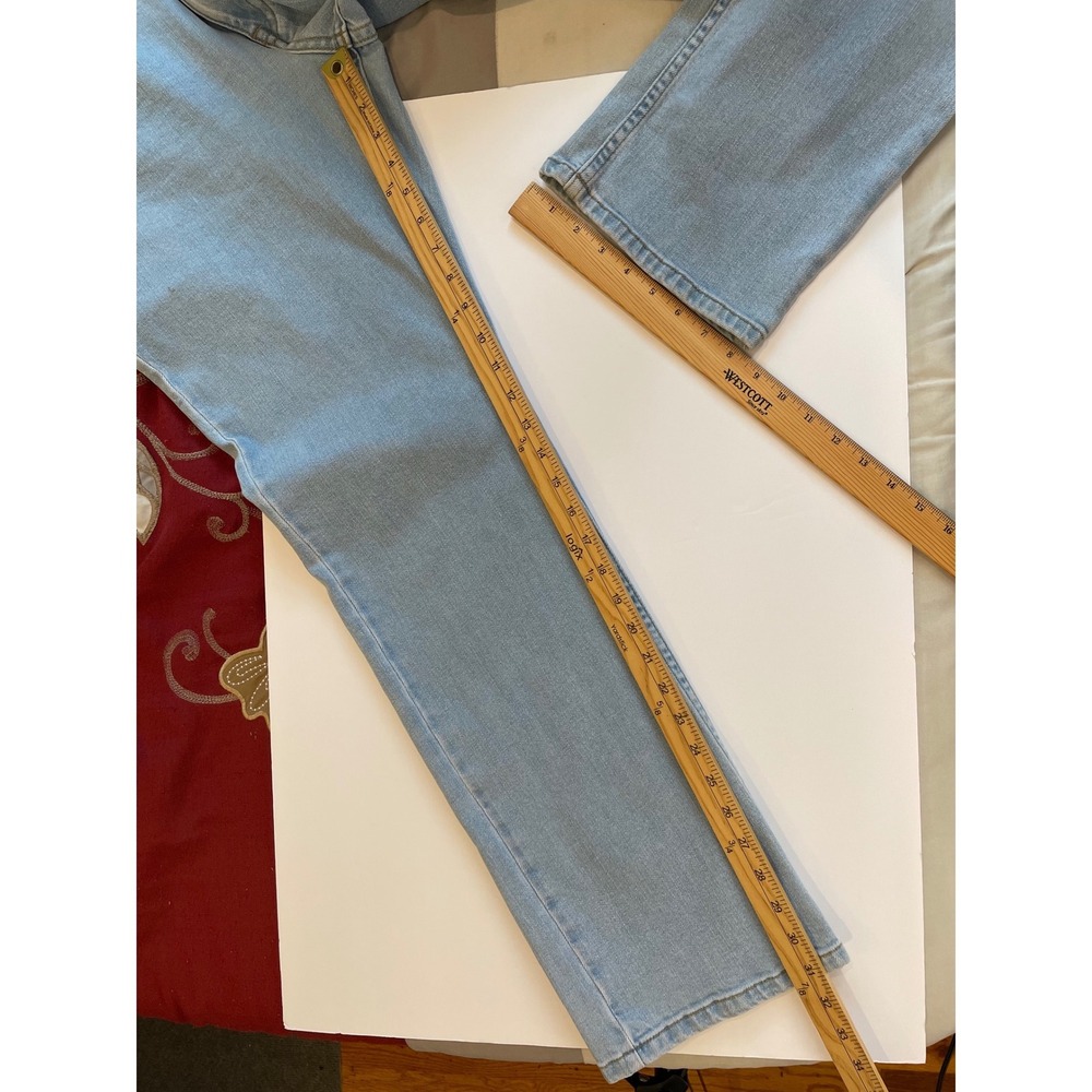 Cody James Jackson Slim Straight Jeans Mens 36x32 Western Cowboy Blue Denim - Picture 7 of 9